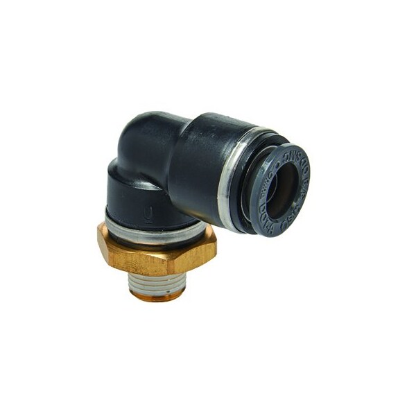 S.U.R. & R. Auto Parts Male Elbow 3/8" Tube X 1/8" NPT (2) SRRABE320 - main
